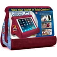 thumbnail image 2 of Pillow Pad Multi-Angle Soft Tablet Stand, Burgundy, 2 of 6