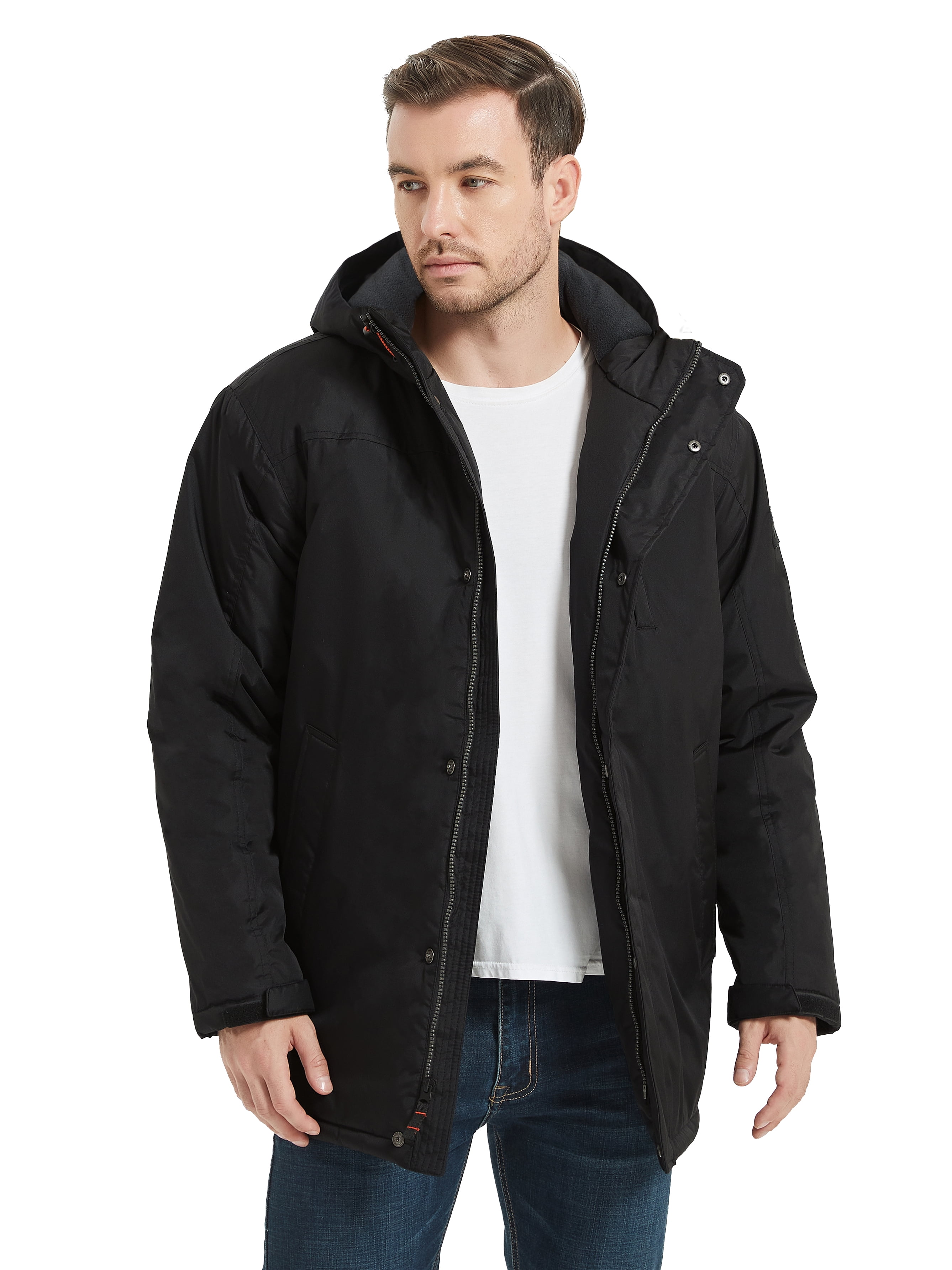 Hawke & Co Mens Hooded Snorkle Jacket, Sizes S-2XL
