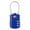 Blue, variant on Aluminum Alloy Password Backpack Luggage Lock, Durable Construction, Secure Anti Theft Padlock for Travel and Daily Bags
