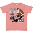thumbnail image 3 of Inktastic Little Brother and Biggest Fan Football Player Boys Toddler T-Shirt, 3 of 5