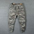 thumbnail image 2 of Pantalones cargo para hombre, pantalones de camuflaje para trekking, pantalones casuales de camuflaje para la calle Y2k, pantalones de nailon de estilo coreano, pantalones económicos, pantalones holga, 2 of 4
