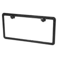 thumbnail image 5 of Unique Bargains 2 Pcs Car License Plate Frame Bling Black Rhinestone Holder Universal 2 Holes, 5 of 6