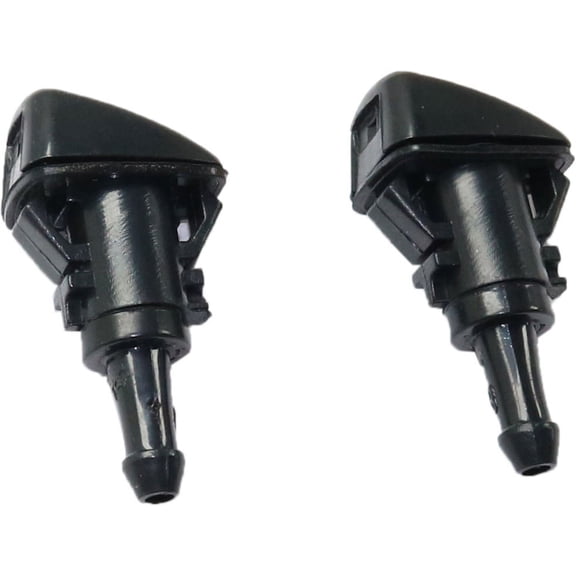WINDSHIELD WASHER NOZZLE Compatible with VOLKSWAGEN ROUTAN 09-12 , Set of 2, RH and LH