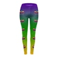 thumbnail image 3 of WILLBEST Leggings de Yoga de Cintura Alta Con Estampado Para Mujer, Pantalones Deportivos Para Controlar El Abdomen, Elásticos, Cómodos, Suaves y Transpirables, Ropa Deportiva Chica, 3 of 3