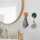 thumbnail image 3 of Ganchos de pared utilitarios, sin herramientas, reutilizables, impermeables, decorativos, adhesivos, para pared, 3 of 5