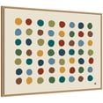 thumbnail image 4 of Kate and Laurel Framed Canvas Wall Art Print Meditation No. 3b by Kelly Knaga, 38 x 28 Sylvie Natural Frame, Modern Contemporary, Abstract Art for Wall Decor, 4 of 8