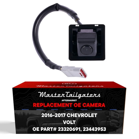 Master Tailgaters Replacement for Chevrolet Volt (2016-2017) Rear View Backup Camera OE Part # 23320691, 23443953