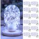 thumbnail image 1 of [12 envases 3 modos] suministro de energía de la batería de lámparas de serie pequeñas LED 2M 202 ip65 impermeable de plata mini lámparas de hadas en interiores y exteriores para latas,navidad,fiestas, 1 of 7