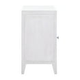 thumbnail image 2 of SAFAVIEH Thea Mid-Century Retro 1 Door Carved Nightstand, White Washed, 2 of 11