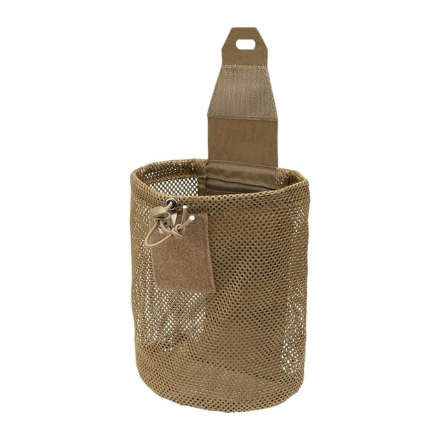 Bolsa para cinturón, bolsa para cinturón, bolsa para botella de agua, bolsa enrollable compacta de malla, bolsa con cordón para montañismo, Camping y Caqui