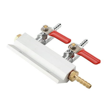 SURENHAP Bière Splitter Muti way Home Co2 Air Gas Manifold Distribution