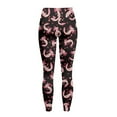 thumbnail image 6 of Renewold Axolotl Love Black Womens Leggings with Pockets High Waist Hip Lift Tummy Control Pocket Yoga Pants Buttery Soft Stretchy Workout Yoga Pants with Plus Size, XS, 6 of 8
