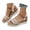 Rose Gold, variant on Women Platform Wedge Sandals Elevate Comfort Beach Flip Flops Summer Vacation Casual