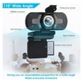thumbnail image 7 of Webcam 1080P Full HD Web Camera With Microphone Web Cam 1080p For PC Computer Laptop Desktop USB Camara Web ,Full Clarity, 7 of 7