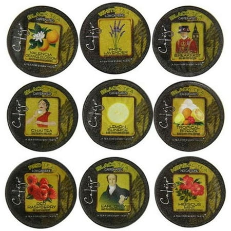 Cafejo K-CJT-CVP-1-24 Tea Variety Pack K-Cups for Keurig Brewers