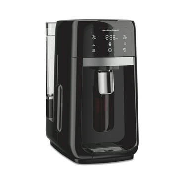 Hamilton Beach One Press 14-Cup Black/Stainless Steel Drip Coffee Maker