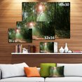 thumbnail image 3 of Amazing Green Forest at Sunset - Landscape Canvas Art Print, 3 of 4