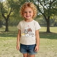 thumbnail image 1 of T-Shirt Fille à Col Rond, T-Shirts Graphiques, Tee-Shirts, Hauts pour Filles 8-9 Ans, 1 of 3