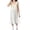 Beige, variant on Asgosdo Pajama Set for Women Sleeveless Sleep Dress Ladies Gowns Sleepwear