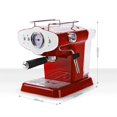 thumbnail image 2 of XXXXW Cafetera Multibebidas Máquina de café de 1100 W Máquina de café Espresso Máquina de café eléctrica para café pequeña Máquina Semi-automática para el hogar Cafeteras Electricas, 2 of 5