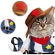 thumbnail image 2 of Disfraz de perro vaquero con sombrero. Ropa para perros. Disfraces de Halloween para gatos y perros pequeños (XS)., 2 of 5