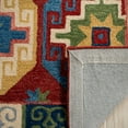 thumbnail image 4 of SAFAVIEH Aspen Collection APN802Q Handmade Red / Blue Rug, 4 of 7