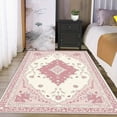thumbnail image 2 of 6.5'x10' carpet living room cute carpet large area rug for bedroom low pile area rug oriental area rug, 2 of 10