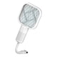 thumbnail image 5 of Raqueta matamoscas Mini matamoscas Compacta y práctica USB antimoscas Blanco, 5 of 9