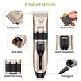 thumbnail image 3 of Syenll Dog Shaver Clippers, Low Noise Electric Hair Clipper Set Cordless Dog Grooming Kit for Dogs Cats Pet, 3 of 9
