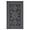 Black Grey, variant on FairOnly 8'x10'Vintage Medallion Floral Outdoor Rug Waterproof Reversible UV Resistant Portable for Patio RV Camping,Brick Red