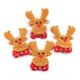 thumbnail image 3 of 10PCS Merry Christmas Ornament plush snowman accessory Craft New Year DIY Santa Claus Pendants Home Furnishing Tree Decoration, 3 of 5