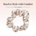 thumbnail image 2 of Kitsch Satin Scrunchies for Women - Softer Than Silk Scrunchies | Hair Ties No Damage for Frizz-Free Sleep | Stocking Stuffers for Teen Girls | Ideal Gifts for Women, Assorted, 5pcs, 2 of 4