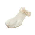 thumbnail image 3 of wsevypo Elegant Ribbed Bow Princess Socks for Toddler Girls, Suitable for Weddings, 3 of 6