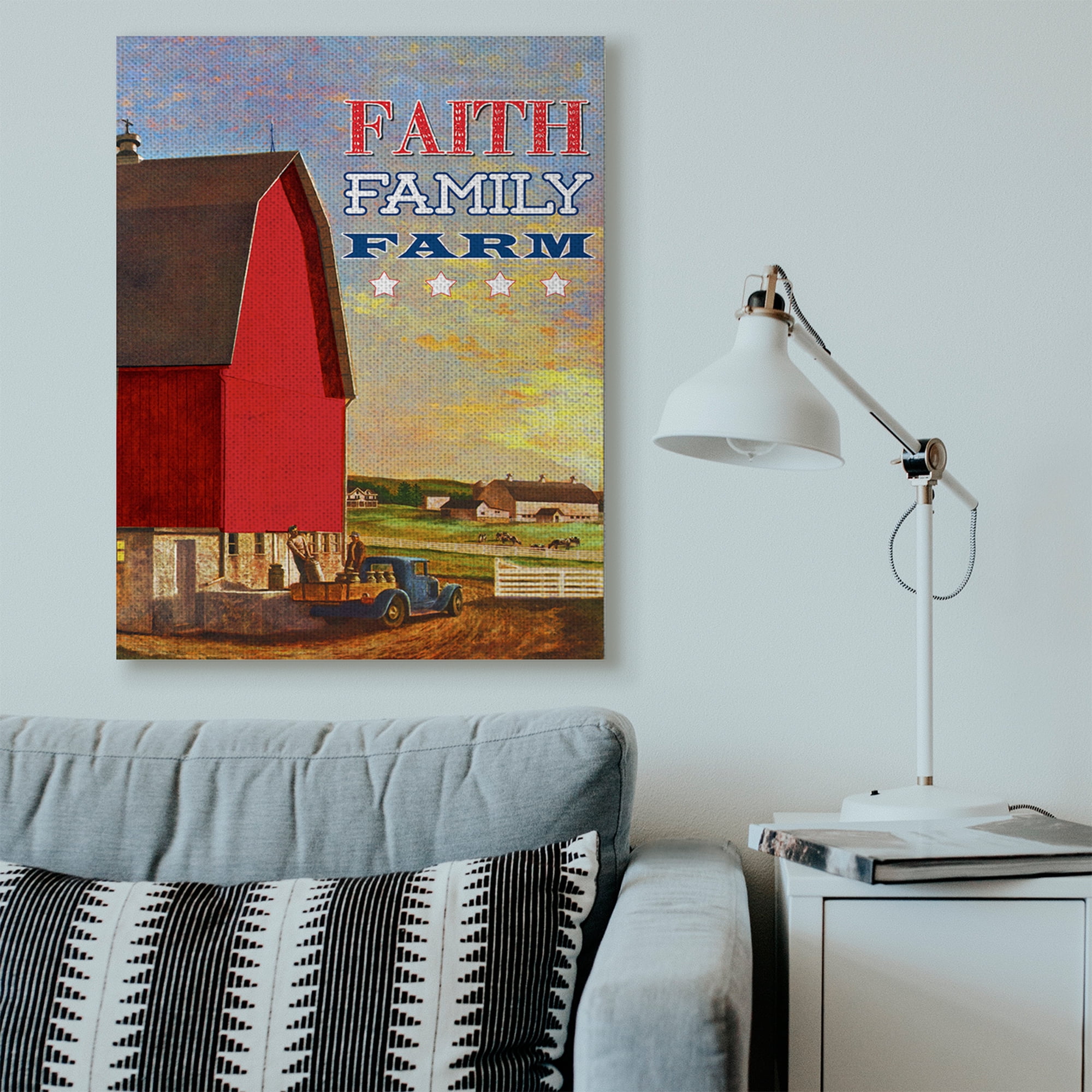 Stupell Home Decor Framed Canvas Art Print, 37" x 2", by The Saturday Evening Post