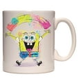 thumbnail image 1 of Spongebob Squarepants Happy Art Ceramic Coffee Mug 11 Oz. Beverage Cup, 1 of 1