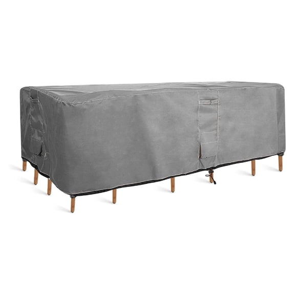 CintBllTer - Patio Table & Chair Set Cover - Durable and Water Resistant Outdoor Furniture Cover, Medium Size
