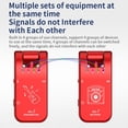 thumbnail image 4 of Sistema de guitarra de 2,4G, receptor transmisor, , 4 canales, enchufe de 6,35mm, 5 horas de funcionamiento, recargable para violín, Yuyangstore transmisor receptor, 4 of 8