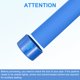 thumbnail image 5 of Tapa de extremo de tubo de 4 piezas, tapón de tubo de grado de muebles de 3 pulgadas para estante de jardín DIY [Azul], 5 of 6