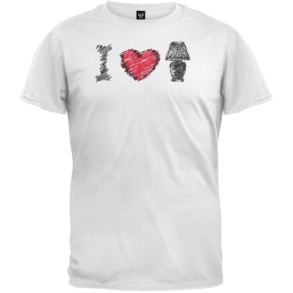 I Love Lamp T-Shirt - 2X-Large