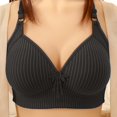 thumbnail image 4 of QASIEATN Seamless Underwear for Women Wireless Supportive Full Coverage Bras Women's Jelly Depp V Everyday Bras, 4 of 4