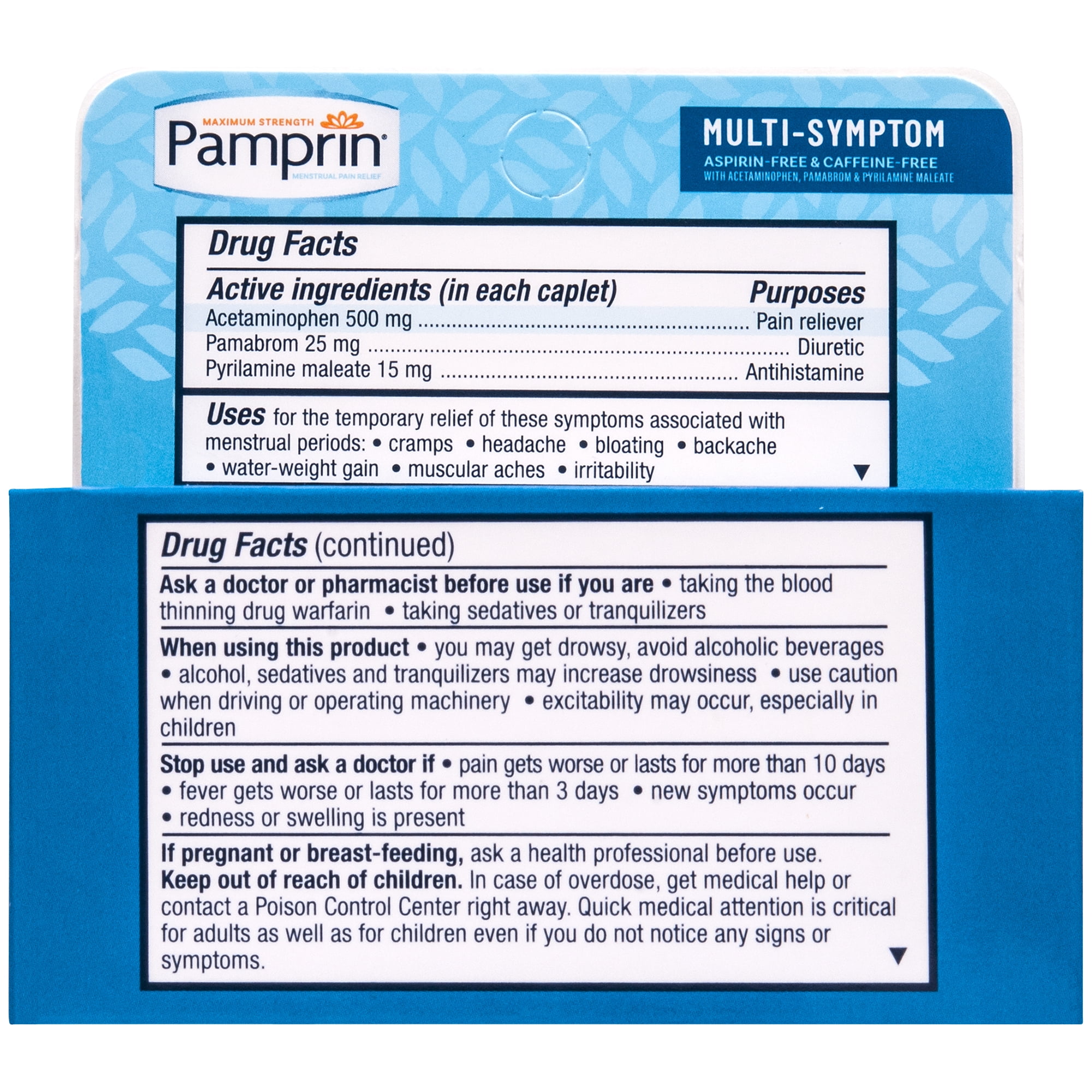 Pamprin Maximum Strength Menstrual Cramp Relief-16ct –