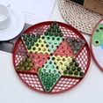 thumbnail image 3 of Tablero de Ajedrez de Doble Propósito 2 en 1 con Cuentas de Vidrio, Juego de Rompecabezas Multifuncional, Juego de Mesa Hexagonal de 27 cm, 3 of 6