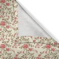thumbnail image 5 of Ambesonne Rose Grommet Curtain, Rustic Floral Classical, 50" x 108", Pale Yellow Dark Coral, 5 of 6