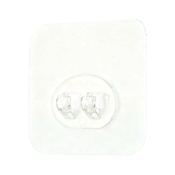 CMYYNNA 1 Pcs Shower Caddy Adhesive Hooks,Strong Shower Hooks, Caddy Adhesive Replacement, Transparent Bathing Sticky Strips for Bathroom Storage Shelves, Kitchen Racks and Baskets