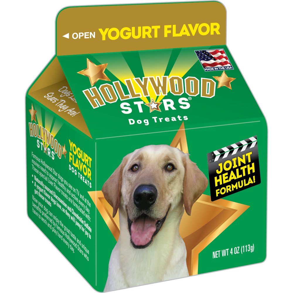 Hollywood Stars Dog Treats Yogurt Flavor