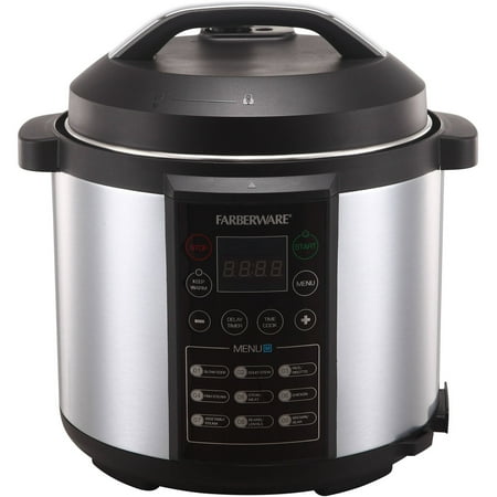 Farberware 6-Qt Digital Pressure Cooker - Walmart.com