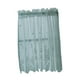 thumbnail image 5 of Cenefa de cortina transparente de gasa con encaje bordado para ventana de cocina, 29 x 24 pulgadas Azul, 5 of 9
