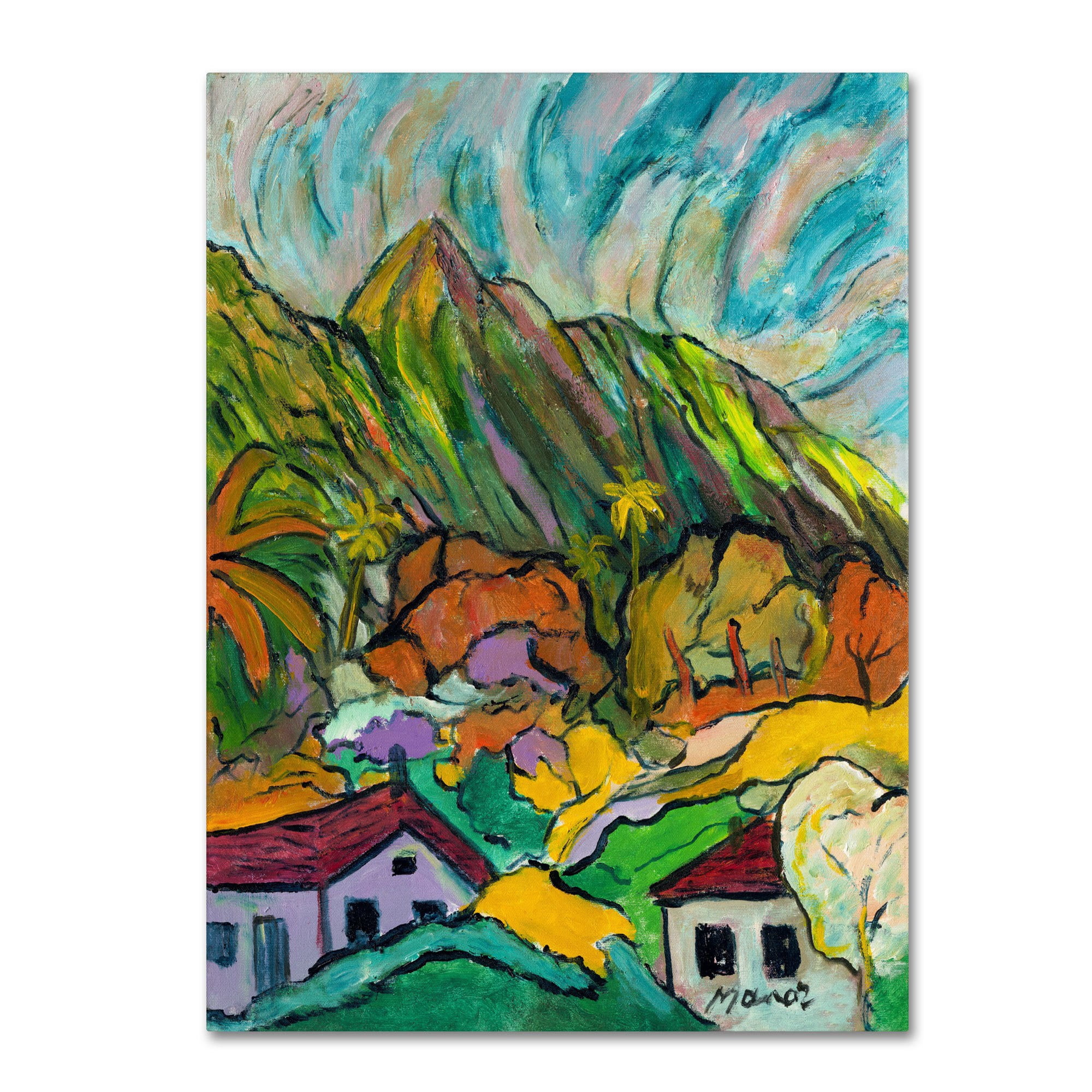 Trademark Fine Art "Napa 2" Canvas Art by Manor Shadian