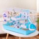 thumbnail image 1 of Hamster Cage Small Animal Hedgehogs Rabbit Guinea Pig Large Villa Swing Stairs Package Supplies Toy Set zhangmengya LED, 1 of 2