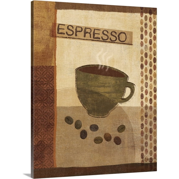 Great BIG Canvas | "Fresh Java II" Canvas Wall Art - 24x30